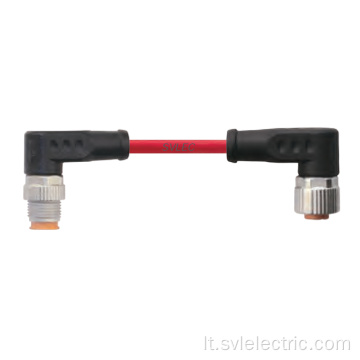 M12 jungtis CC-link Pramoninė Ethernet kabelio jungtis